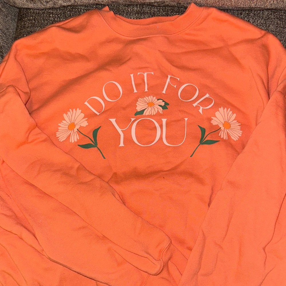 PacSun Vibrant Orange Sweatshirt